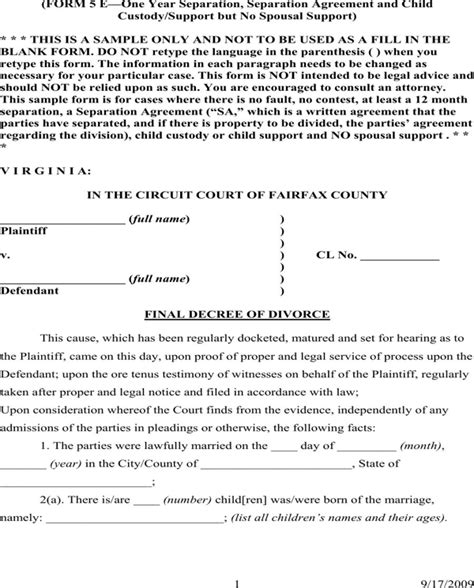 Download Virginia Divorce Form For Free Page 44