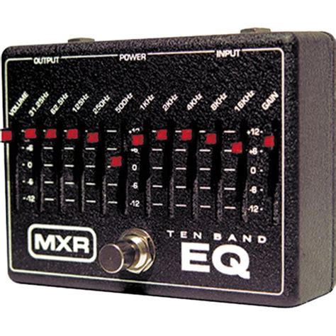 Mxr 10 Band Graphic Eq Black Nearly New At Gear4music