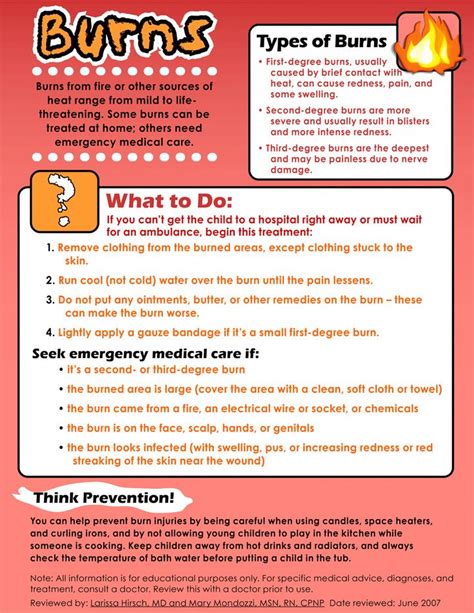 Basic First Aid Information Sheet Note All Information Is For