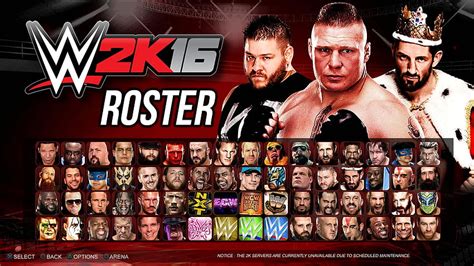 Wwe 16 Roster Biggest Wwe Roster Ever Wcw Ecw Nxt Divas Hd