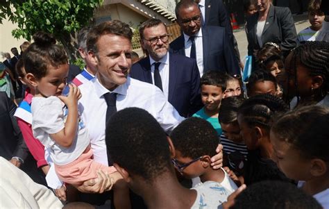 Macron à Marseille Le président veut ouvrir le débat sur le temps