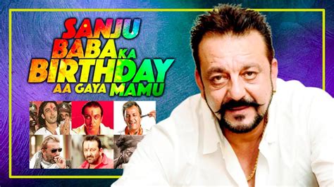 happy birthday sanjay dutt looking at sanjay dutt s life in pictures youtube