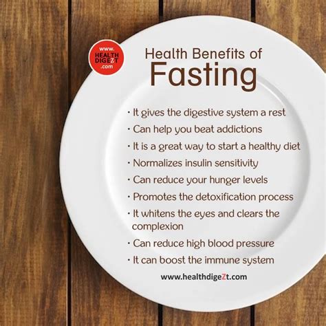 Health Benefits Of Fasting Daily Health Tips Pinterest Health