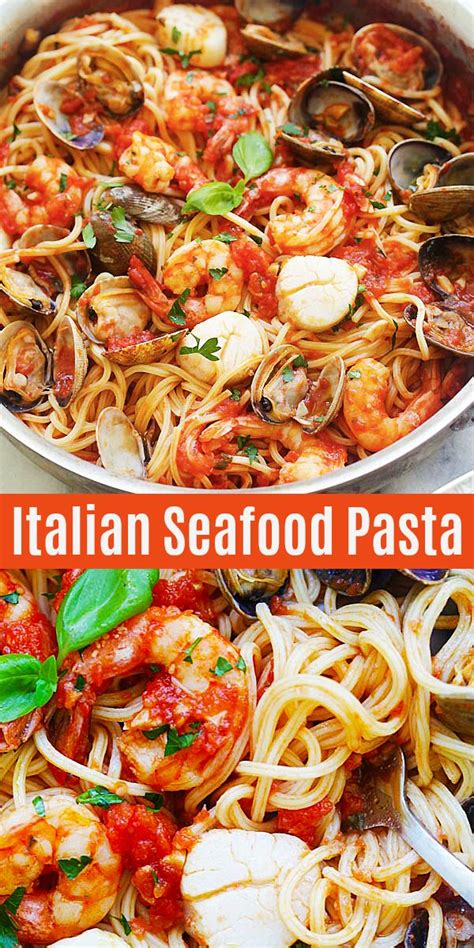 Italian Seafood Pasta Seafood Pasta Seafood Pasta Recipes Italian Seafood Pasta