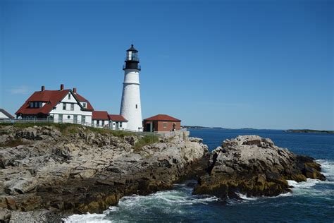 46 Maine Lighthouse Wallpaper Wallpapersafari