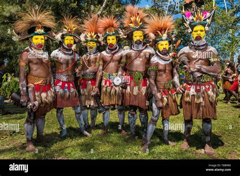 Papua New Guinea Western Highlands Province Wahgi Valley Mount Hagen