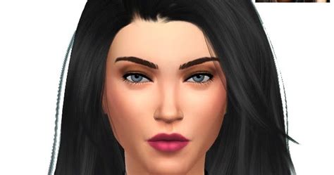 My Sims 4 Cas Megan Fox Imagination Sims 4 Cas