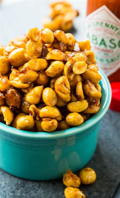 Slow Cooker Sweet And Spicy Peanuts Spicy Southern Kitchen