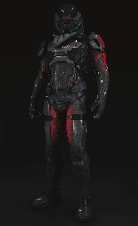 Artstation Pathfinder Armor Mass Effect Andromeda Anton Krasko