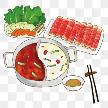 A complete skydome creation tutorial by dim. Hand Drawn Hot Pot Mutton Element, Hand Painted, Shabu ...