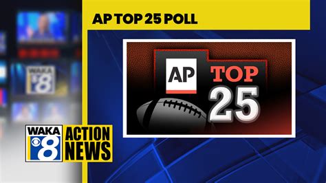 Ap Top 25 College Football Poll Alabama Rises To No 5 With Sec