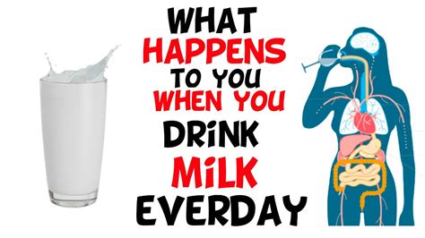 What Happens To Your Body If You Drink Milk Every Day