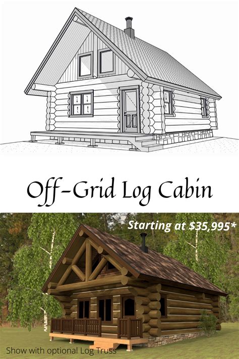 Best Off Grid Log Cabin Floor Plan For Small Budgetsbest Log Cabin