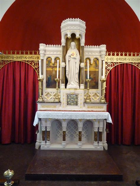 Renovations To Sacred Heart Altar St Marys Calton