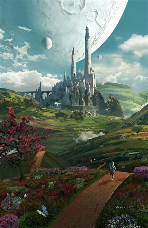 Imaginary Landscapes Scenery Born From The Minds Of Ted Artists