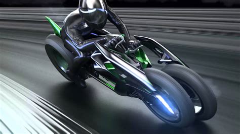 When Tron Light Cycle Meets 3 Wheeled Electric Motorcycle You Get The
