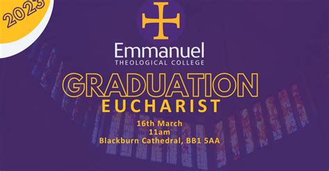 Book Now Graduation Eucharist Blackburn Cathedral Sat 16 Mar 2024