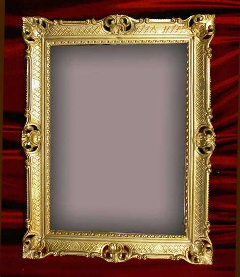 Picture Frame 90x70 Gold Antique Baroque Frame Rococo Photo Frame