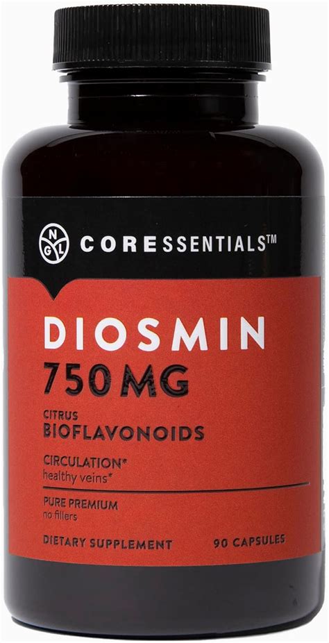 Ngl Pure Diosmin 750 Mg Citrus Bioflavonoids For Blood