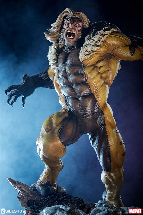 Marvel Comics Sabretooth Premium Format Figure By Sideshow The