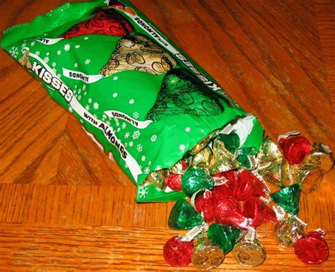 It's not known exactly how they received their name, but a popular theory is that the in 1962, hershey's kisses chocolates joined the color revolution by adding red and green colored kisses chocolates for christmas in addition to. The Holidaze: A Hershey Christmas