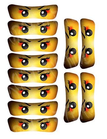 Kostenlose ausmalbilder in einer vielzahl von themenbereichen, zum ausdrucken und anmalen. Ninjago Augen Zum Ausdrucken Gratis - Ausmalbilder