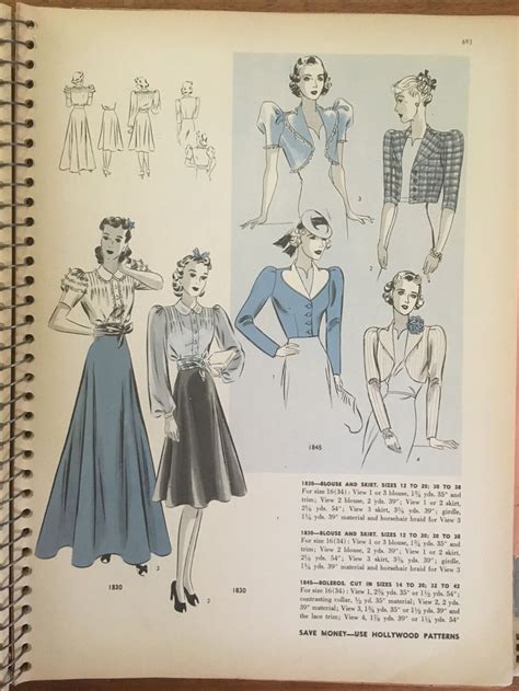 1940s Fashion Vintage Fashion Vintage Magazines Vintage Hollywood