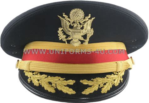 Us Army Service Cap For Field Grade Artillery Field And
