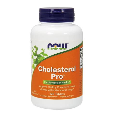 Now Supplements Cholesterol Pro With Bergamonte And Plant Sterols