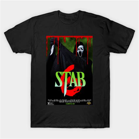 Stab 6 Poster Scream T Shirt Teepublic