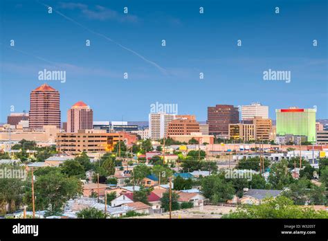 Albuquerque City Skyline Hi Res Stock Photography And Images Alamy