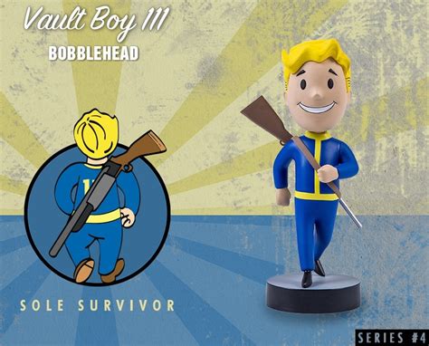 Fallout® 4 Vault Boy 111 Bobbleheads Series Four Sole Survivor