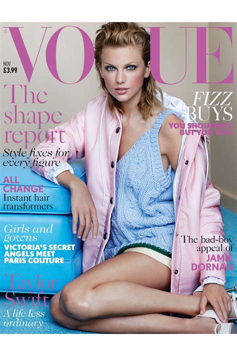 Revisit Taylor Swifts First British Vogue Cover From 2014 At The