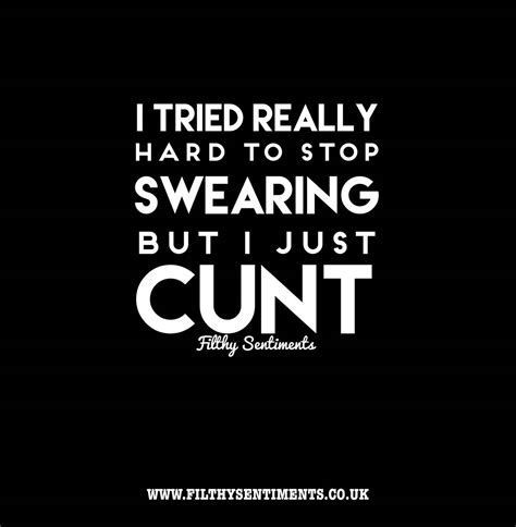 I Tried To Stop Swearing All Things Profanity Cheeky Funny Check