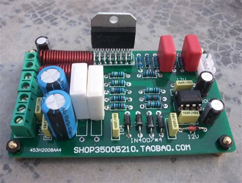 Lm T W Dc Servo Current Stereo Finished Amplifier Board In