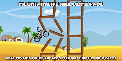 Mountain Bike Hill Climb Race Real Physics Fun 2d Arcade Speed Drive