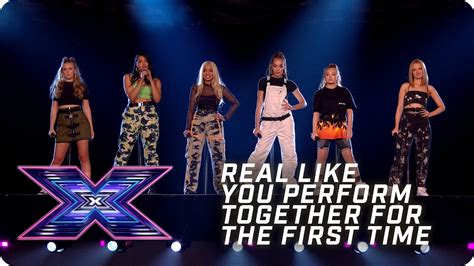 Real Like You Perform Together For The First Time X Factor The Band The Final Youtube