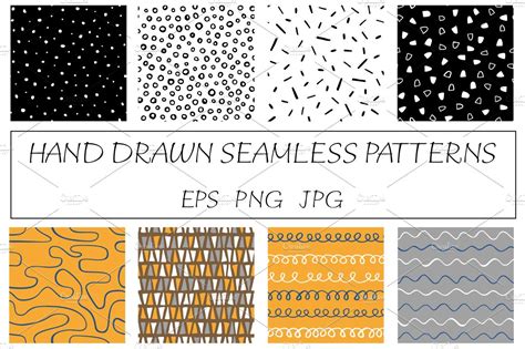 Hand Drawn Patterns ~ Patterns ~ Creative Market