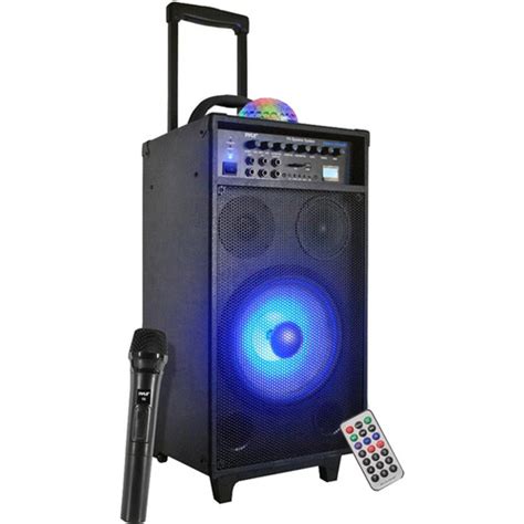 Pyle Pro Portable Bluetooth Pa Speaker System With Dj