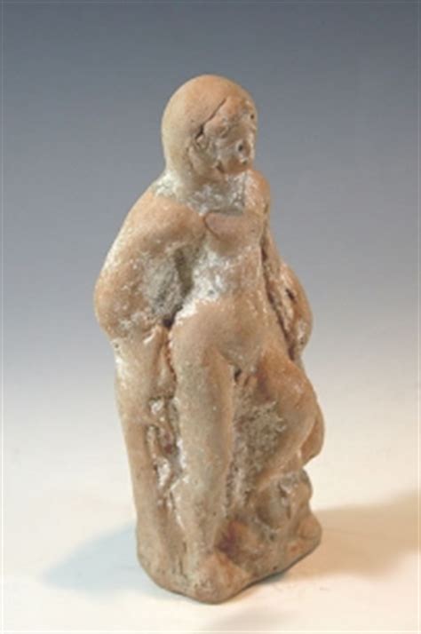 Greek Pottery Figure Of Eros For Sale Antiques Com Classifieds