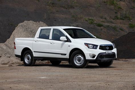 2012 Ssangyong Actyon Sports Dual Cab Ute Now On Sale Performancedrive