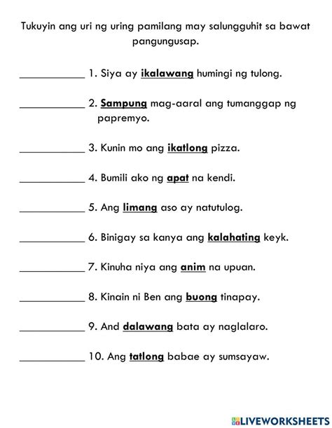 kaantasan ng pang uri filipino 4 worksheet theme load