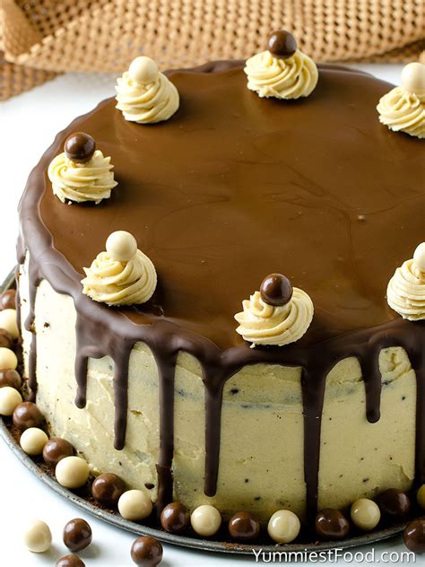 Chocolate is a preparation of roasted and ground cacao seeds that is made in the form of a liquid, paste, or in a block, which may also be used as a flavoring ingredient in other foods. Chocolate Mocha Layer Cake - Recipe from Yummiest Food ...