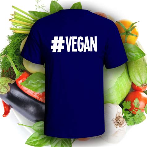 Hashtag Camiseta Vegana Elegir A Color Ropa Vegana Ropa Etsy