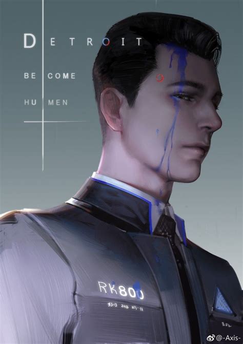 Detroit Become Human Connor By Axis Detroit Become Human Actors