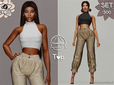 Set 300 Top Sims 4 Clothes Mod Modshost