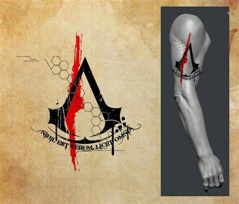 Tatouage Assassins Creed Assassins Creed Tattoo Assassins Creed
