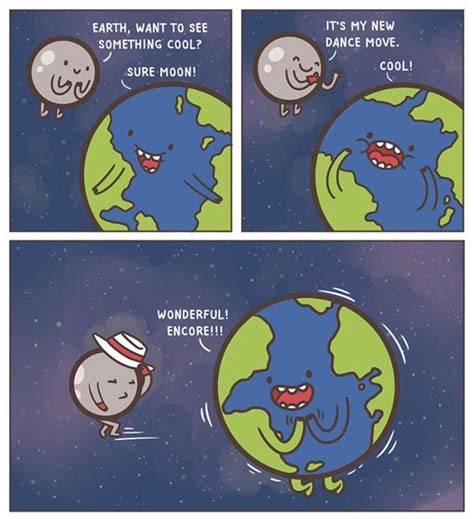 why the moon should never moonwalk [comic] funny comic strips funny cartoons funny pictures