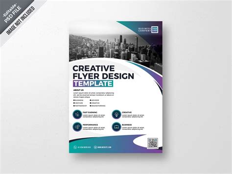 Psd Flyer Template 36 By Hasaka On Dribbble