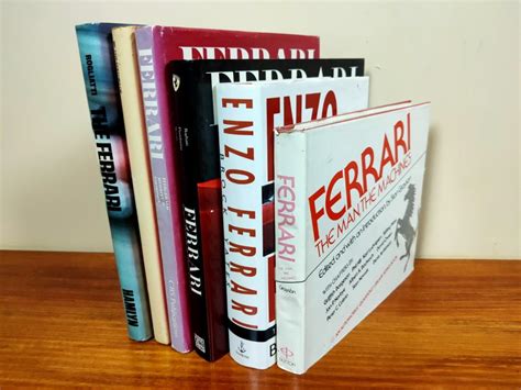 Each one will be personally signed by piero lardi ferrari, the company's vice chairman. FERRARI: Six Ferrari books - Price Estimate: $200 - $300